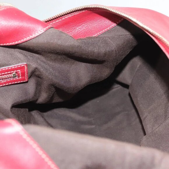 GUCCI Shoulder Bag Leather Red Gold 189840 001364 Auth bs27504 - Picture 11 of 16